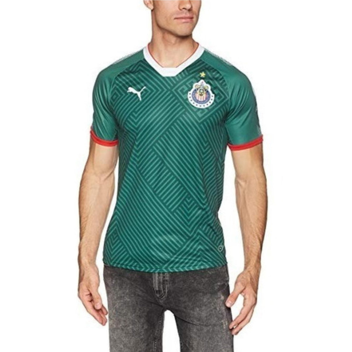 Chivas store jersey verde