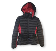 Cargar imagen en el visor de la galería, Chamarra con gorro para Dama S & V (m.sv88076-n)