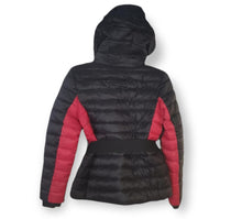 Cargar imagen en el visor de la galería, Chamarra con gorro para Dama S & V (m.sv88076-n)