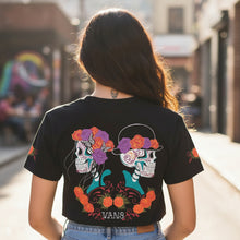 Cargar imagen en el visor de la galería, Playera dama VANS manga corta #17-D
