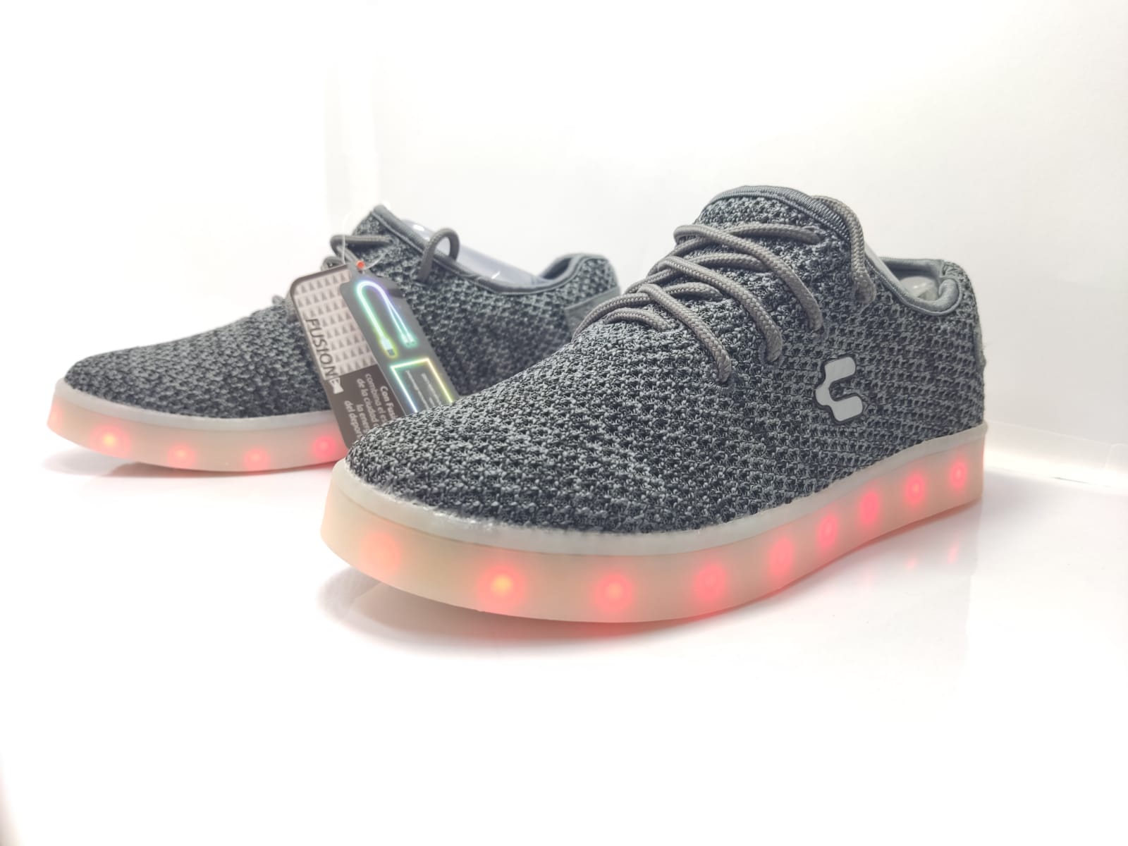 Charly con luz Led 1042204 Gris – NOLAKGUES